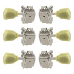 Tarraxa para Guitarra 3+3 Dolphin LP-SG Blindada