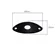 Canoa para Jack Guitarra Dolphin Oval Lisa