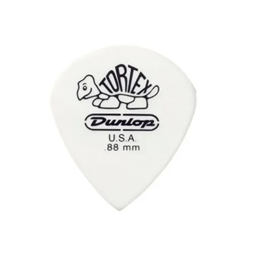 Palheta Dunlop Tortex Jazz III Branca .88mm