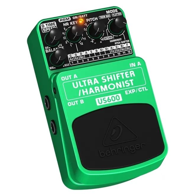 behringer US600 Ultra Shifter ハーモニスト Pedal para Guitarra Behringer US600 Ultra Shifter/ Harmonist