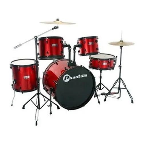 Bateria Phantom Custom 5 Peças com Pratos e Banco