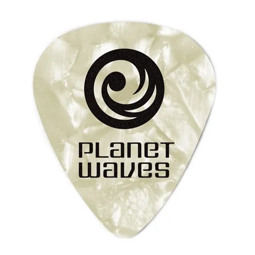 Palheta Planet Waves White Pearl Celulloid 1.1 X.Heavy