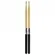Baqueta para Bateria Spanking 5A Ponta Madeira Natural Emborrachada 4094 (Par)