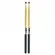 Baqueta para Bateria Spanking 5A Ponta Nylon Natural Emborrachada 4098