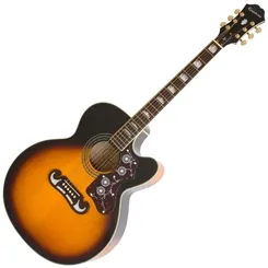 Violão Elétrico Epiphone EJ200CE Gold