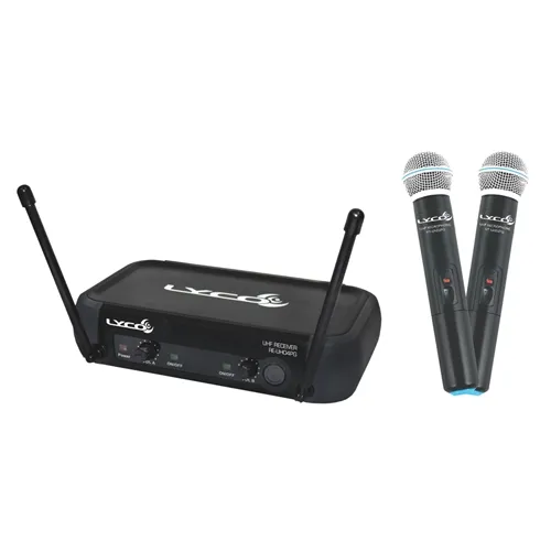 Microfone sem Fio (2 Mão) Lyco UH04PGMM