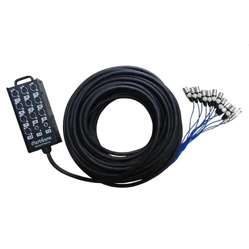 Multcabo + Medusa 12 Vias Santo Angelo Montado 10XLR/2P10
