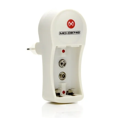 Recarregador Mox MO-CB740 com 2 Pilhas AA