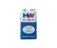 Bateria 9V Hi-Watt 6F22M