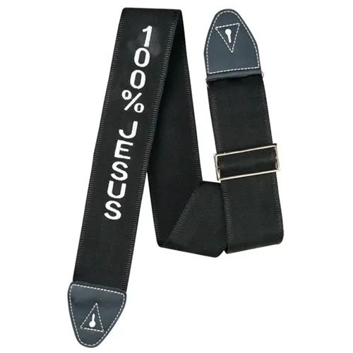 Correia para Violão/ Guitarra/ Baixo Basso NY-07 100% Jesus