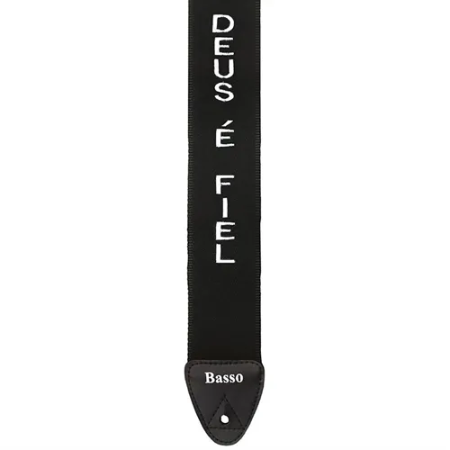 Correia para Violão/ Guitarra/ Baixo Basso NY-07 Deus é Fiel