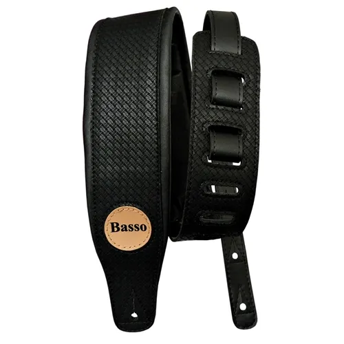 Correia para Violão/ Guitarra/ Baixo Basso CLA 15 Tresse Preta