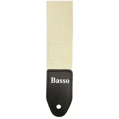 Correia para Violão/ Guitarra Basso NY-02 Bege