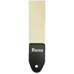 Correia para Violão/ Guitarra Basso NY-02 Bege