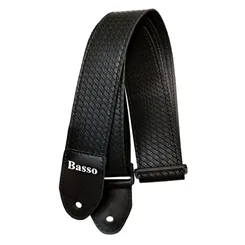 Correia para Violão/ Guitarra/ Baixo Basso SF-115 Tresse Preto