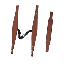 Correia para Acordeon Basso ACO-02/BX-02 Marrom Completa