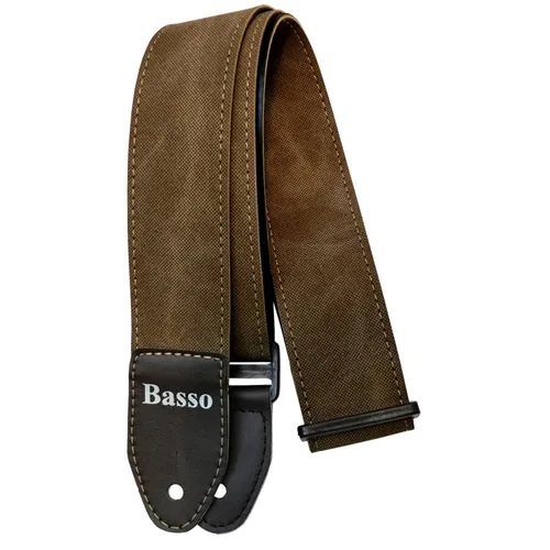Correia para Violão/ Guitarra/ Baixo Basso SF-125 Ferrugem Estonado