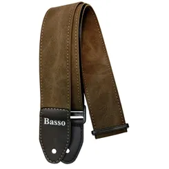 Correia para Violão/ Guitarra/ Baixo Basso SF-125 Ferrugem Estonado