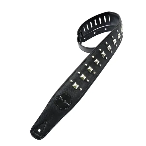 Correia para Violão/ Guitarra/ Baixo Basso VT SL 28 Pirâmide Metal TEX