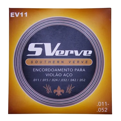 Encordoamento para Violão Aço Sverve EV11