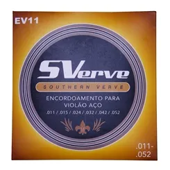 Encordoamento para Violão Aço Sverve EV11