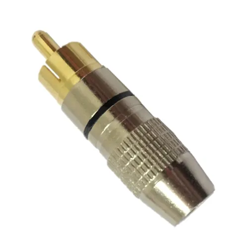 Plug RCA Storm Profissional Preto PGRC0012