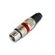 Plug XLR Fêmea Storm JCCN0002 Vermelho