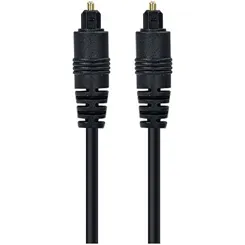 Cabo 1+1 Fibra Ótica Toslink Storm CBFO0003 5 Metros Preto