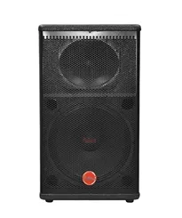 Caixa Ativa Leacs PA 1500 Frontal Madeira