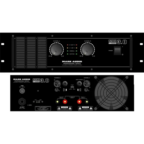 Amplificador de Potência Mark Audio MK3.0 3000W RMS