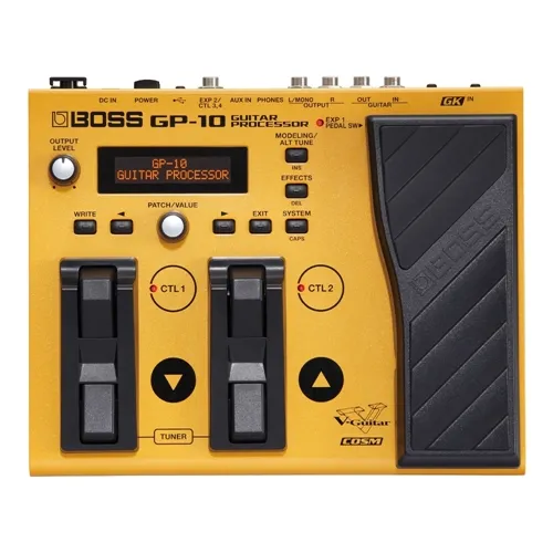 Pedaleira para Guitarra Boss GP-10GK com Captador GK-3