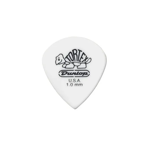 Palheta Dunlop Tortex Jazz III Branca 1mm