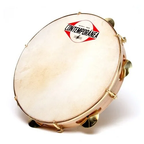 Pandeiro 10" Contemporânea 28C Light Dourado