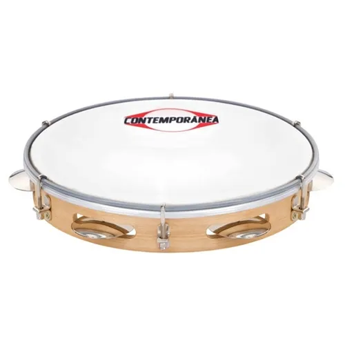 Pandeiro 11" Contemporânea 84LT Madeira Pele Nylon Light