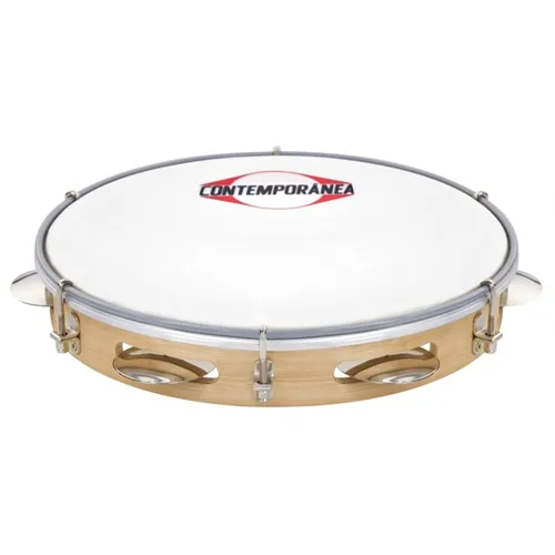 Pandeiro 10" Contemporânea 82LT Madeira Pele Nylon Light