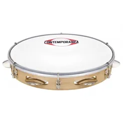 Pandeiro 10" Contemporânea 82LT Madeira Pele Nylon Light