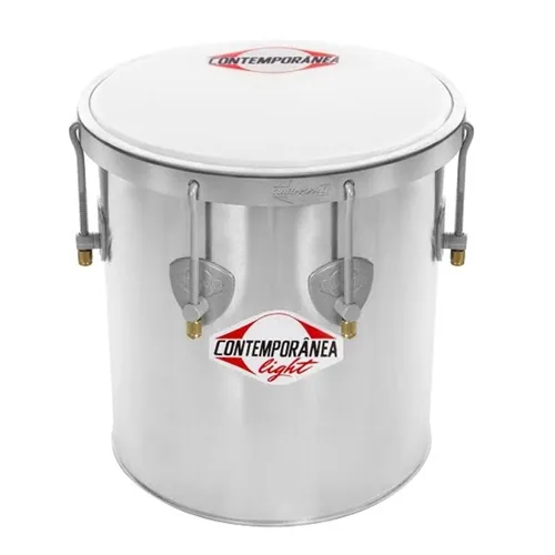 Repique de Mão 30CM X 12" Contemporânea 96LT Alumínio Pele Nylon Light