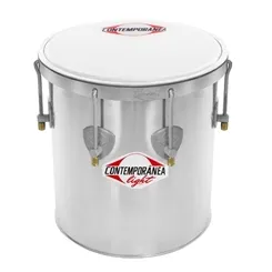 Repique de Mão 30CM X 12" Contemporânea 96LT Alumínio Pele Nylon Light