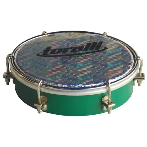 Tamborim 6" Torelli TT-405 Injetado Pele Holográfica