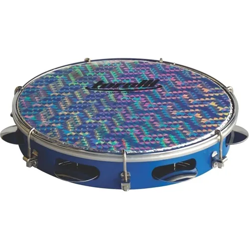 Pandeiro 10" Torelli TP-308 Injetado Pele Holográfica