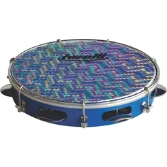 Pandeiro 10" Torelli TP-308 Injetado Pele Holográfica
