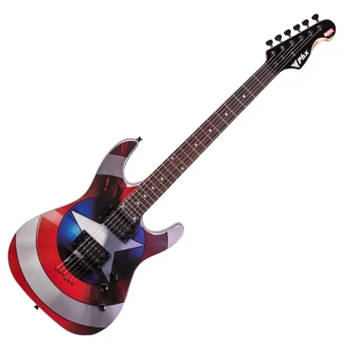 Guitarra PHX Phoenix GMC-1 Marvel Captain America