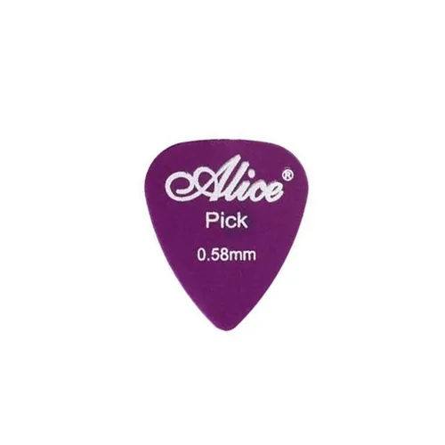 Palheta Alice Delrin 0.58mm (Cores Sortidas)