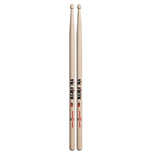 Baqueta para Bateria Vic Firth 2B Ponta de Madeira (Par)