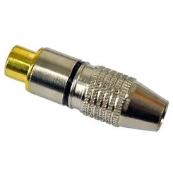 Plug RCA Fêmea NIT1163F Metal