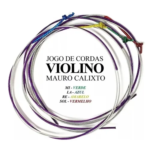 Encordoamento para Violino Mauro Calixto