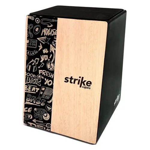 Cajón Elétrico Strike by FSA SK5001 Music MDF com Captador