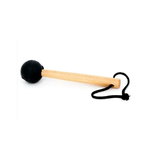 Baqueta para Bombo Luen Cabo Curto Bola Borracha (Unitário)