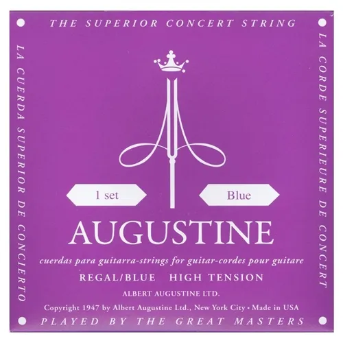 Encordoamento para Violão Nylon Augustine Regal Blue