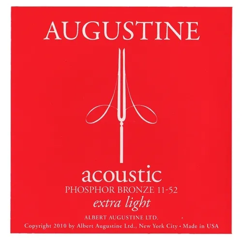 Encordoamento para Violão Aço Augustine Extra Light PHBR 11